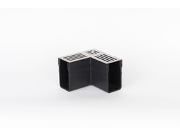 Star Drain  Mini  corner piece with gray stainless steel  SS 